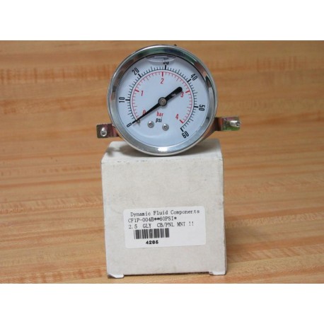 Dynamic CF1P-004B Gauge CF1P004B 0-60 PSI