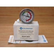 Coldwater CPG-25BLTA-NPT Gauge CPG25BLTANPT 0-30 0-200