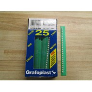 Grafoplast 117MLLBW Label L (Pack of 25)