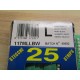 Grafoplast 117MLLBW Label L (Pack of 25)