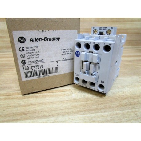 Allen Bradley 100-C23D10 Contactor 100C23D10 Series C