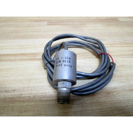 SP-91A Pressure Switch SP91A - Used