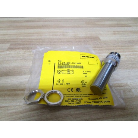 Turck BI5-G18-AN6X-B1341 Proximity Switch BI5G18AN6XB1341 50mm Sensing Scope