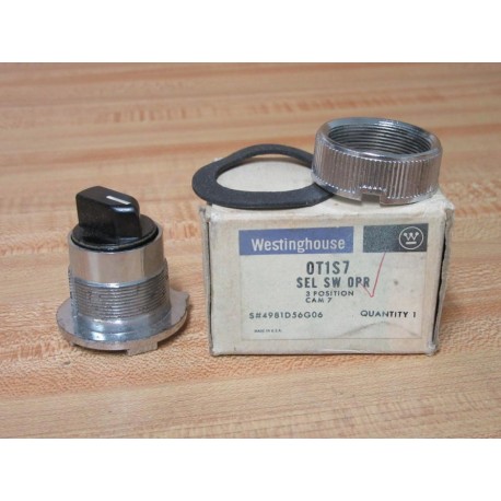 Westinghouse OT1S7 Selector Switch OPR 4981D56G20