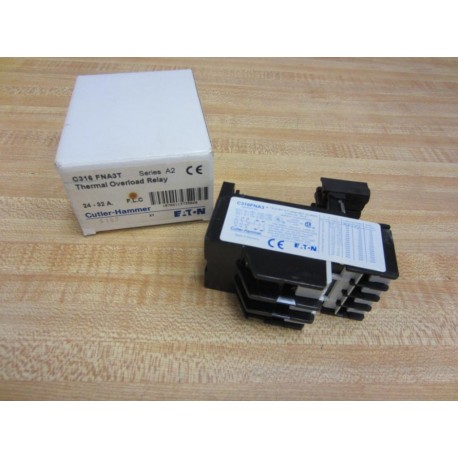 Cutler Hammer C316FNA3T Overload Relay Range C316FNA3T