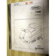 Tennant 7300 Parts Manual - Used