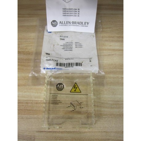 Allen Bradley 194R-FCA2 Plastic Fuse Cover 194RFCA2