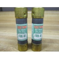 Fusetron FRN-40 Bussmann Fuse FRN40 Buss Cooper (Pack of 2) - New No Box