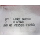 Hoffman 783510-71260 Light Switch Kit ALFSWD