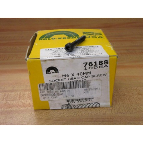 Holo-Krome 76188 Socket Head Cap Screw (Pack of 100)