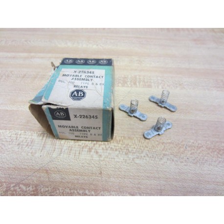 Allen Bradley X-226345 Movable Contact Assembly X226345 (Pack of 3)