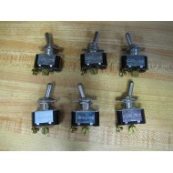 Carling 9908 Toggle Switch (Pack of 6) - Used