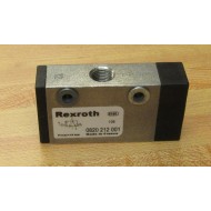 Rexroth 0-820-212-001 Valve 0820212001 - New No Box