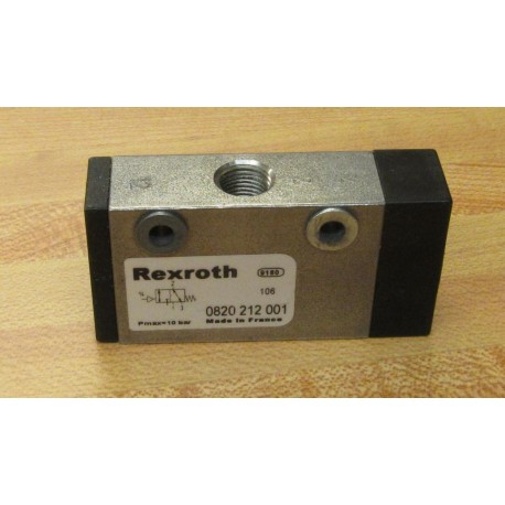 Rexroth 0-820-212-001 Valve 0820212001 - New No Box