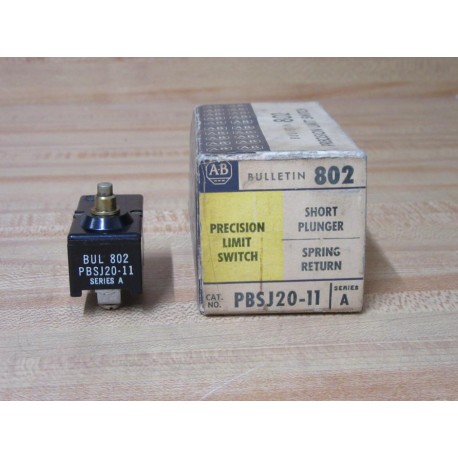 Allen Bradley PBSJ20-11 Precision Limit Switch PBSJ2011