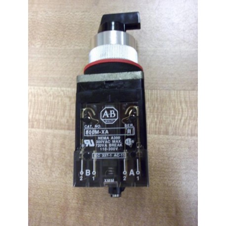 Allen Bradley 800MR-JH9BLA Selector Switch 800MRJH9BLA Ser.C