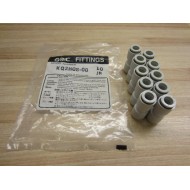 SMC KQ2H08-00 Straight Union Fitting KQ2H0800 (Pack of 10)