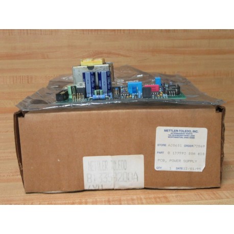 Toledo Scale B133592-00A Power Supply PCB B13359200A