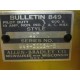 Allen Bradley 849-ZOD24 Time Delay Relay 849-Z0D24 B - New No Box