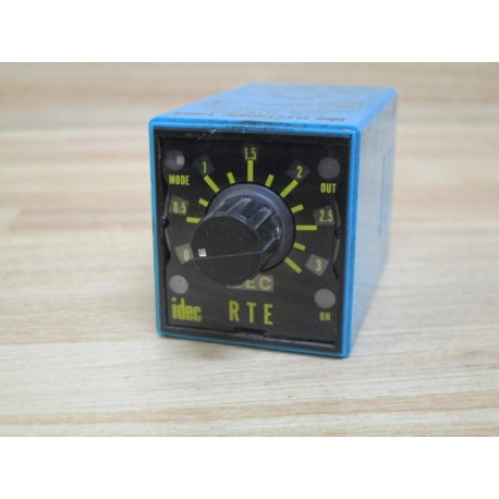 Idec RTE-P21-12 Timing Relay RTEP2112 12V ACDC - Used