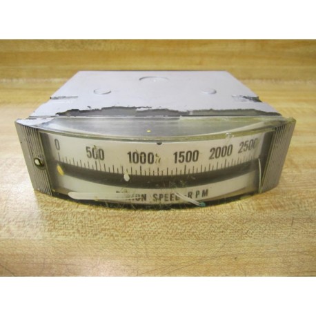 GE General Electric FS-100NA FS100NA Panel Meter - Used