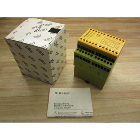 Pilz PNOZ-11 24VAC 24 VDC 7no 1nc Relay 774080