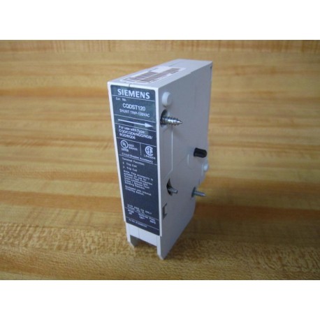 Siemens CQDST120 Shunt Trip - New No Box