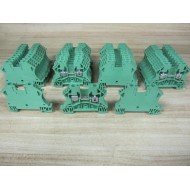 Weidmuller WDU4 Terminal Block Green (Pack of 43) - New No Box