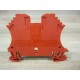 Weidmuller WDU4 Terminal Block Red (Pack of 12) - New No Box