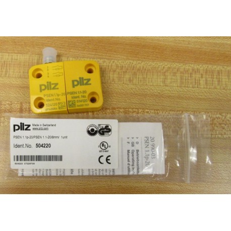 Pilz PSEN1.1P-20 Safety Switch PSEN11P20 504220