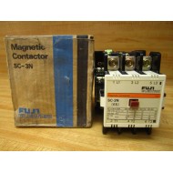 Fuji Electric SC-3N 3P Contactor 4NC2H0 Coil:100V 50Hz - 100-110V 60Hz