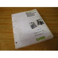 Clark PMA-500 Manual PMA500 - Used