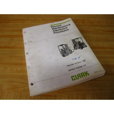 Clark PMA-500 Manual PMA500 - Used