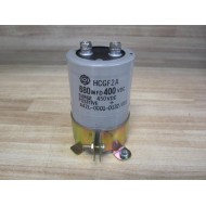Hitachi HCGF2A Capacitor 680 MFD-WClamp 400VDC - Used