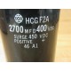 Hitachi HCGF2A Capacitor 2700 MFD-WBracket 400VDC - New No Box