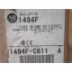 Allen Bradley 1494F-C611 Fuse Block Adapter Kit 1494FC611 - New No Box