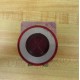 Square D Schneider 9001-KR9P1R Red Button 9001KR9P1R WLegend Plate - Used