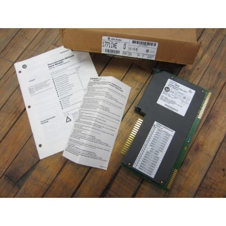 Allen Bradley 1771-IXE IP Module 1771IXE Ser. D, Rev. E1, FW Rev B,96284875 A01