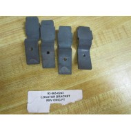 93-565-0243 935650243 Pack Of 4 Locator Brakets - New No Box
