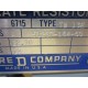 Square D 6715-TW-13E Plate Resistor 6715TW13E - New No Box