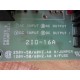 AMF Potter & Brumfield 2IO-16A PC Board 2I0-16A - Used