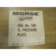 Morse 500 TL Pressure Plate - New No Box