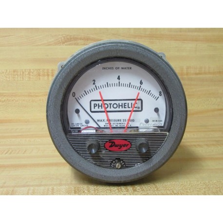 Dwyer 3008C Water Gauge - New No Box