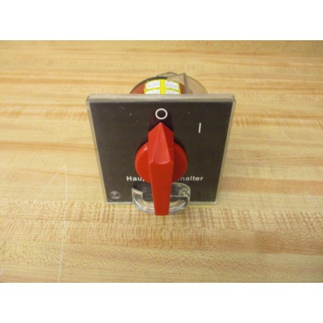 Haupt Schalter VN50 Rotary Switch 123012 - New No Box