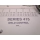 WTC 8143 Series 415 Weld Control - New No Box