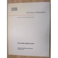 Fanuc GFZ-62095E02 Manual GFZ62095E02 Volume 3 Of 5 - Used