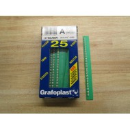 Grafoplast 117MAABW Label A (Pack of 25)