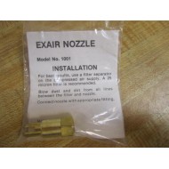 Exair 1001 Brass Safety Air Nozzle