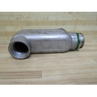 OZ Gedney LB-200A LB200A Conduit Body Type LB Size 2 WThread Adapter - Used