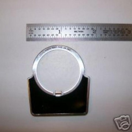 Square D KN300 Legend Plate Black